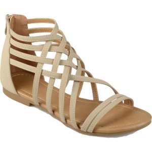 Hanni – Riemchensandalen aus Wildlederimitat