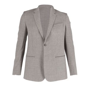 Maison Margiela – einreihige Jacke aus grauer Wolle