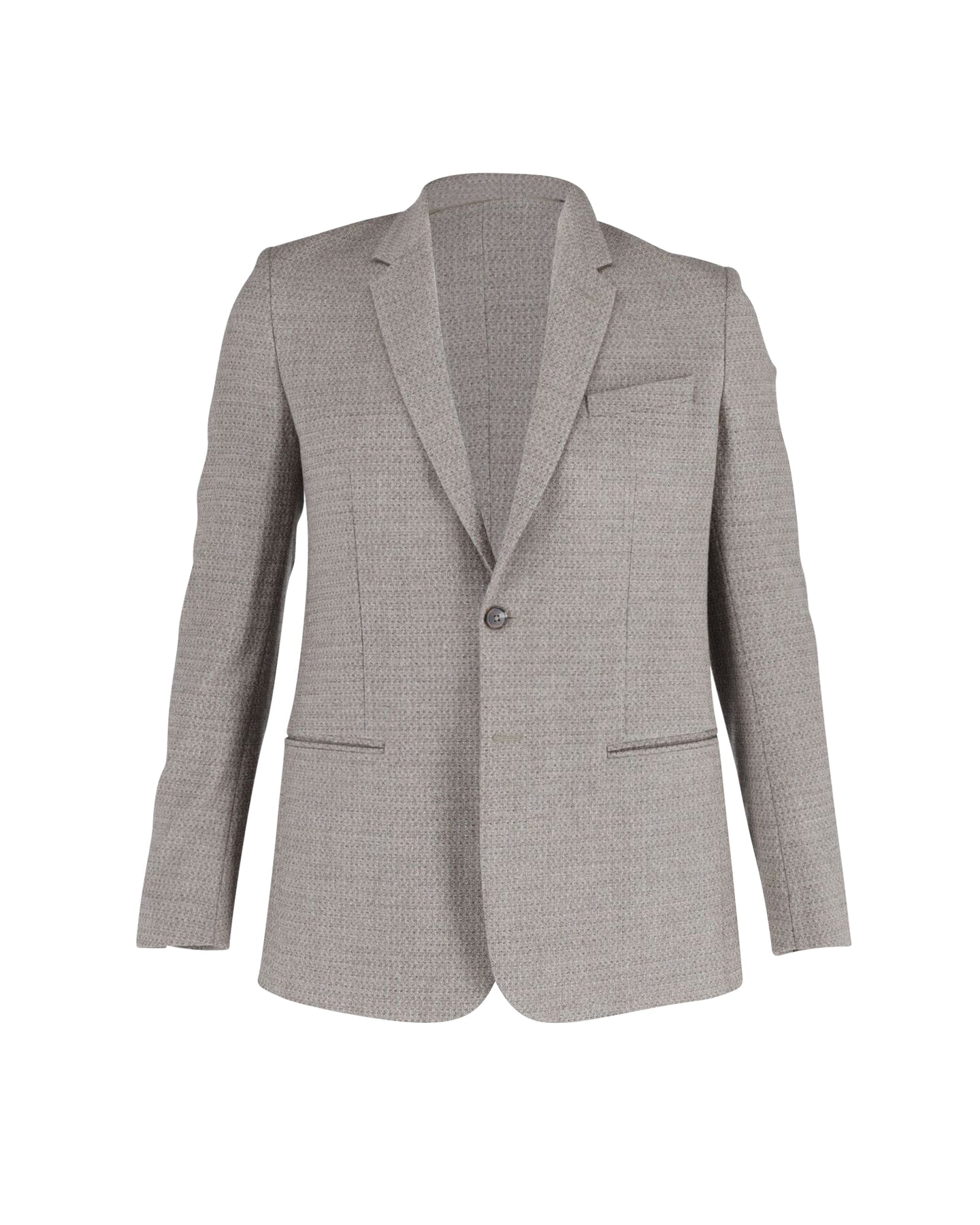 Maison Margiela – einreihige Jacke aus grauer Wolle