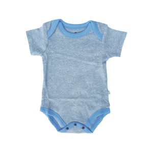 Body mit Farbblöcken in Blauviolett