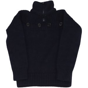 Dolce & Gabbana Pullover aus blauer Wolle 7766524198972