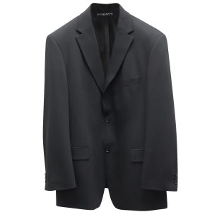 Hugo Boss Blazer aus schwarzer Wolle 7766549037116