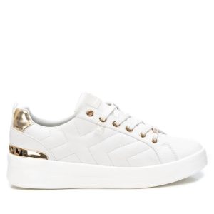 Damen Kunstleder Sneakers in weiß 7803880800316