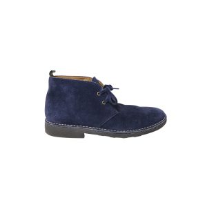 Polo Ralph Lauren Talan: Chukka-Stiefel aus blauem Veloursleder
