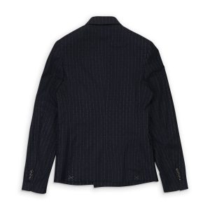 Marineblauer zweireihiger Blazer