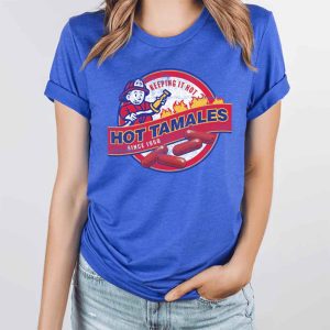 T-Shirt Keeping It Hot mit Hot-Tamales-Motiv